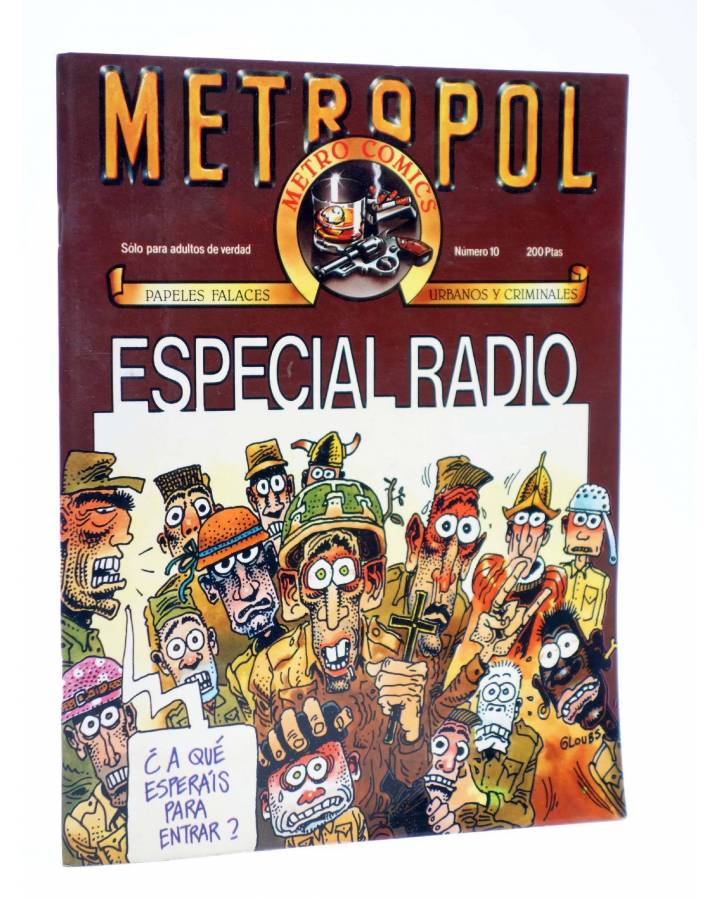 Cubierta de METROPOL 10. ESPECIAL RADIO (Vvaa) Metropol 1984