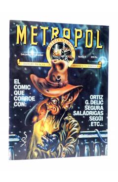 Cubierta de METROPOL 11. PAPELES URBANOS FALACES Y CRIMINALES (Vvaa) Metropol 1984