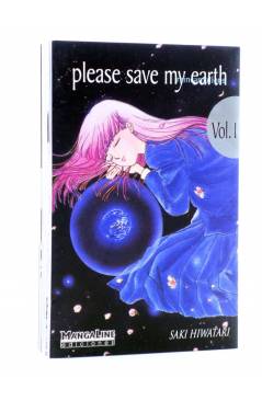 Cubierta de PLEASE SAVE MY EARTH. REINCARNATIONS 1 (Saki Hiwatari) Mangaline 2004