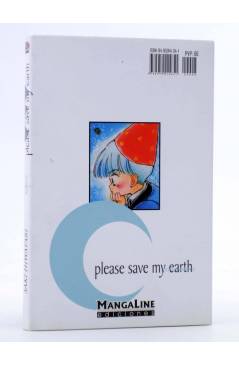 Contracubierta de PLEASE SAVE MY EARTH. REINCARNATIONS 8 (Saki Hiwatari) Mangaline 2004