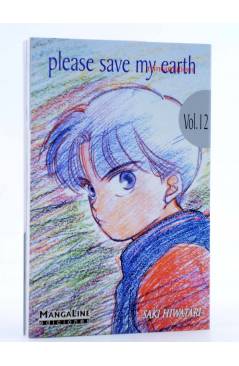 Cubierta de PLEASE SAVE MY EARTH. REINCARNATIONS 12 (Saki Hiwatari) Mangaline 2004