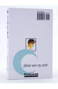 Contracubierta de PLEASE SAVE MY EARTH. REINCARNATIONS 16 (Saki Hiwatari) Mangaline 2004