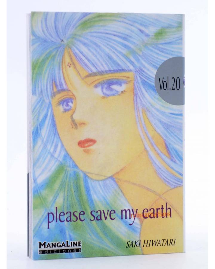 Cubierta de PLEASE SAVE MY EARTH. REINCARNATIONS 20 (Saki Hiwatari) Mangaline 2004