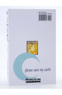 Contracubierta de PLEASE SAVE MY EARTH. REINCARNATIONS 21 (Saki Hiwatari) Mangaline 2004