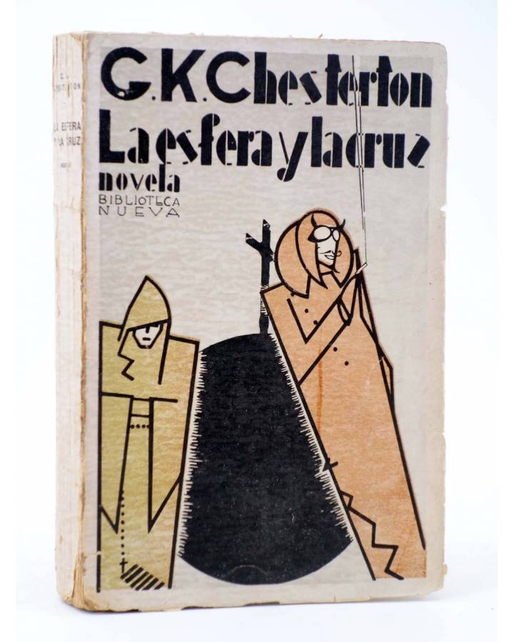 Cubierta de LA ESFERA Y LA CRUZ (G.K. Chesterton) Biblioteca Nueva 1930