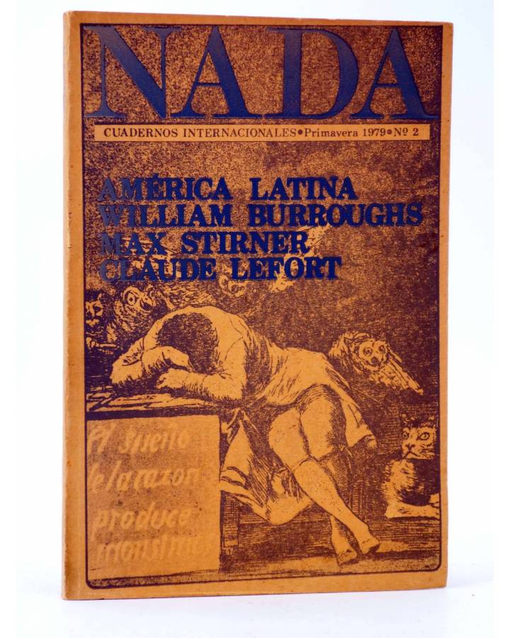Cubierta de REVISTA NADA CUADERNOS INTERNACIONALES 2. PRIMAVERA 1979 (Vvaa) Nada 1979