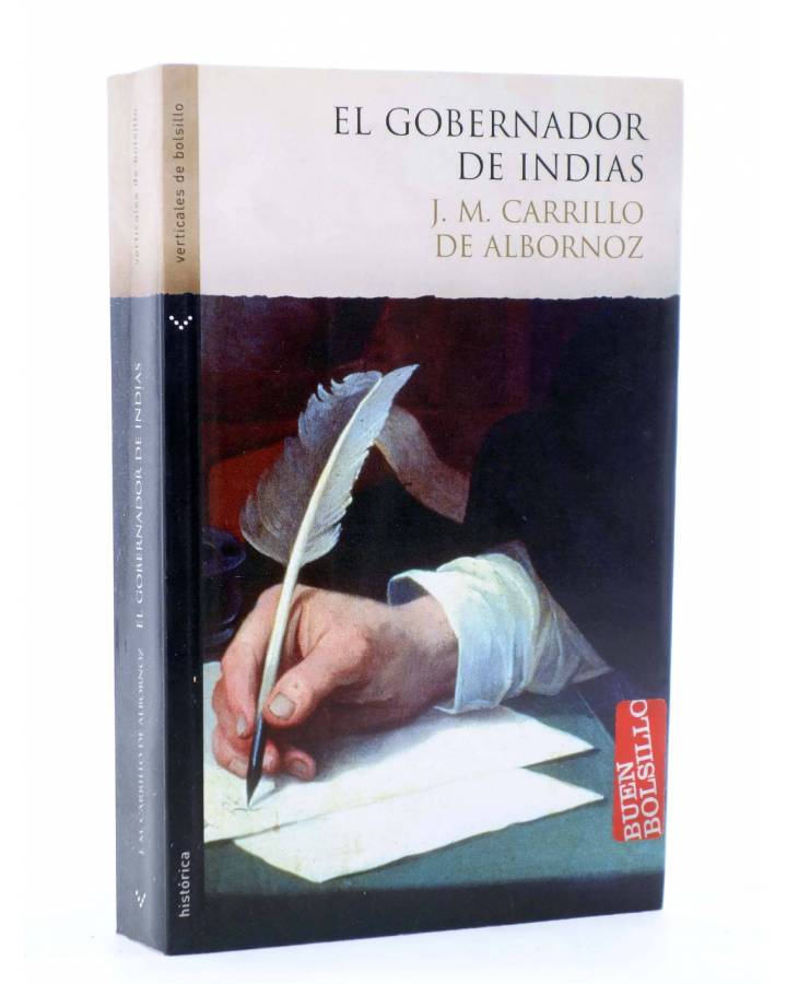 Cubierta de EL GOBERNADOR DE INDIAS (J.M. Carrillo De Albornoz) Verticales de Bolsillo 2007