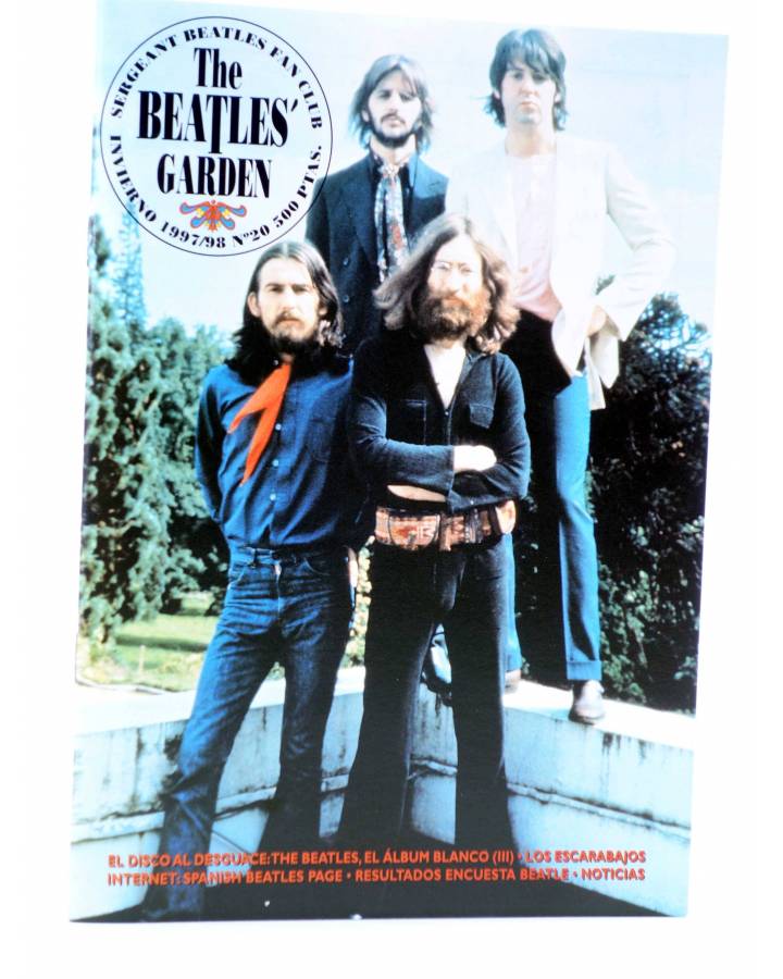 Cubierta de REVISTA THE BEATLES' GARDEN 20. INVIERNO 1997/98 (Vvaa) Sergeant Beatles Fan Club 1997