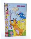 Cubierta de HANNA BARBERA PUBLICACIÓN JUVENIL 32. MIRA QUIÉN ESTÁ AQUÍ. Ediprint 1984