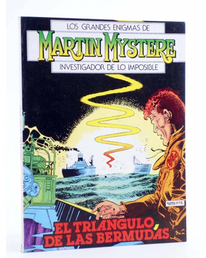 Cubierta de MARTIN MYSTERE 9. EL TRIÁNGULO DE LAS BERMUDAS (A. Castelli / A.M. Ricci) Zinco 1983. BONELLI