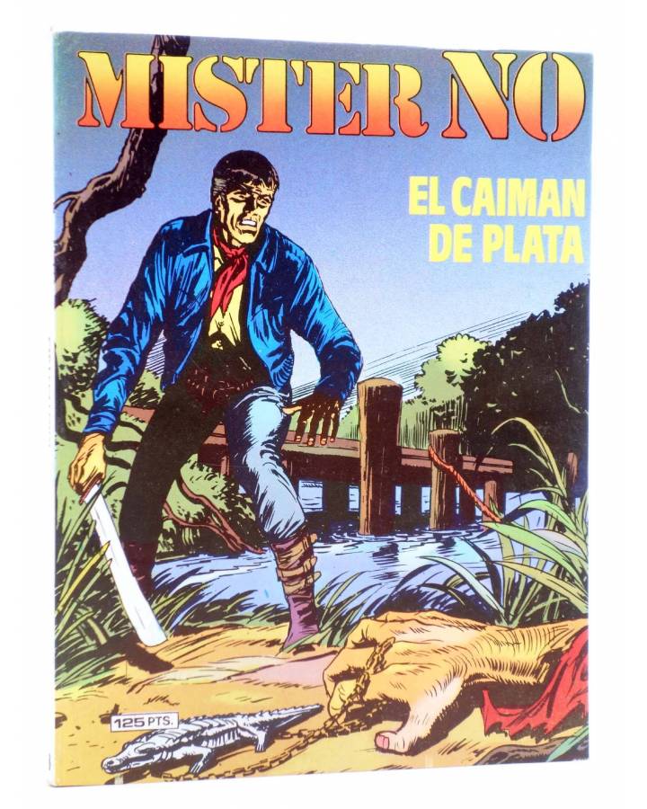 Cubierta de MISTER NO 8. EL CAIMÁN DE PLATA (G.Nolitta / Bignot) Zinco 1983. BONELLI