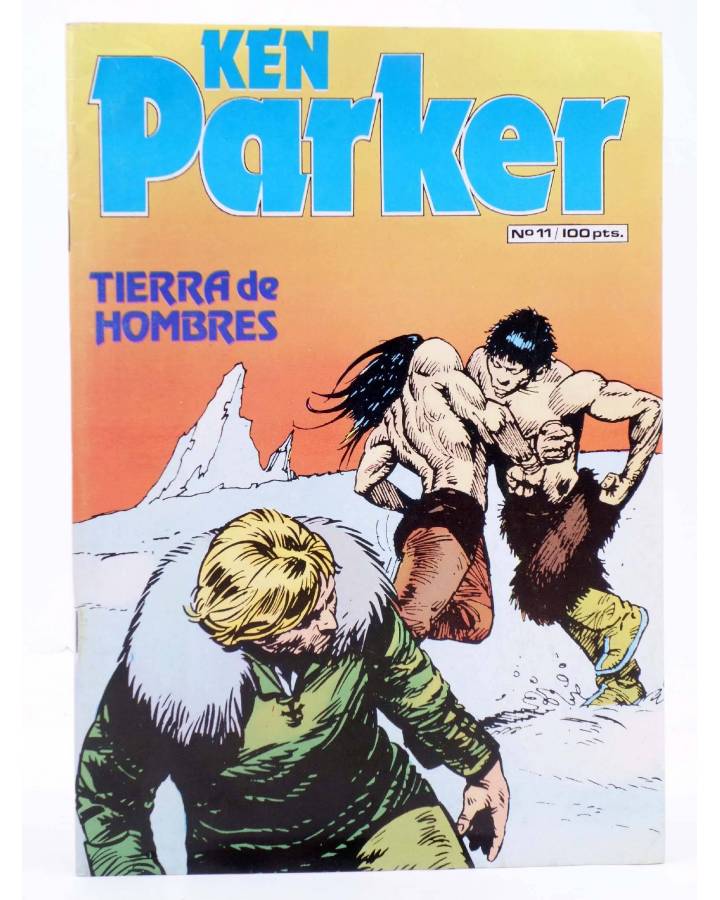 Cubierta de KEN PARKER 11. TIERRA DE HOMBRES (Berardi / Marraffa) Zinco 1983. BONELLI