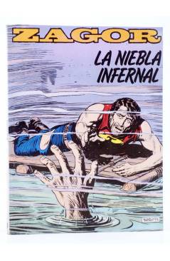 Cubierta de ZAGOR 5. LA NIEBLA INFERNAL (G. Nolitta) Zinco 1983. BONELLI