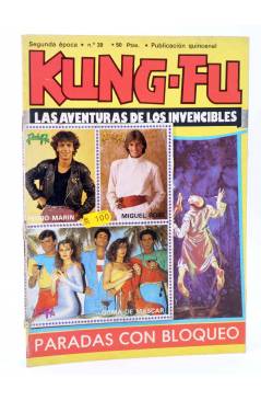 Cubierta de KUNG FU. LAS AVENTURAS DE LOS INVENCIBLES 39. LA REBELIÓN (Ortiz / García) Amaika 1979