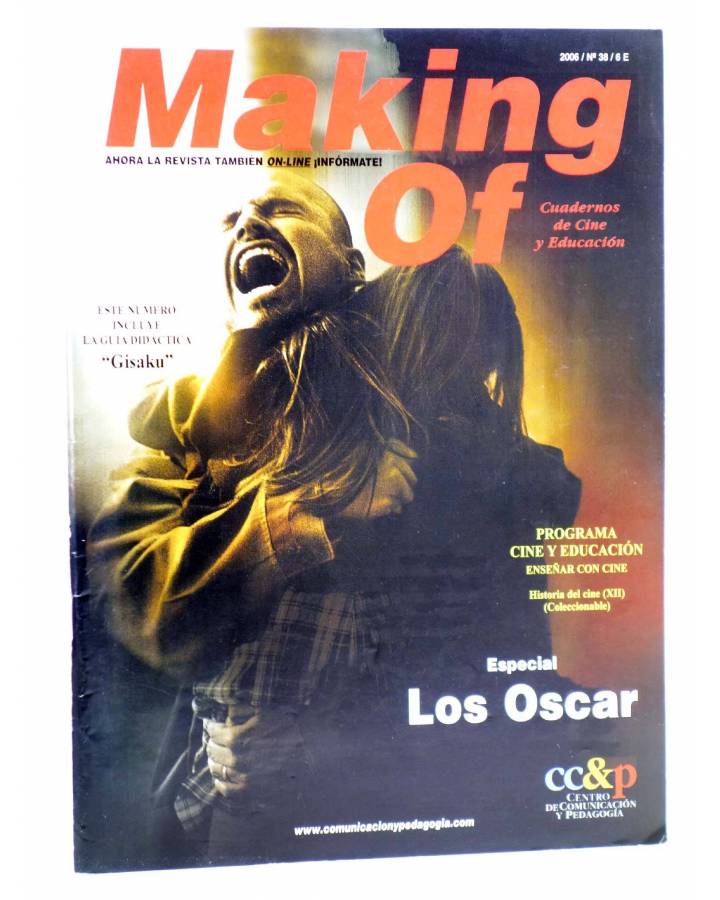Cubierta de REVISTA MAKING OF CUADERNOS DE CINE Y EDUCACIÓN 38. Especial Los Oscar (Vvaa) CC&P 2006