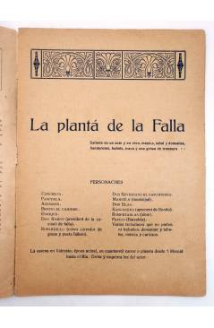 Muestra 2 de EL CUENTO DEL DUMENCHE 116. LA PLANTÁ DE LA FALLA (Luis Valls Puchol) Carceller 1916