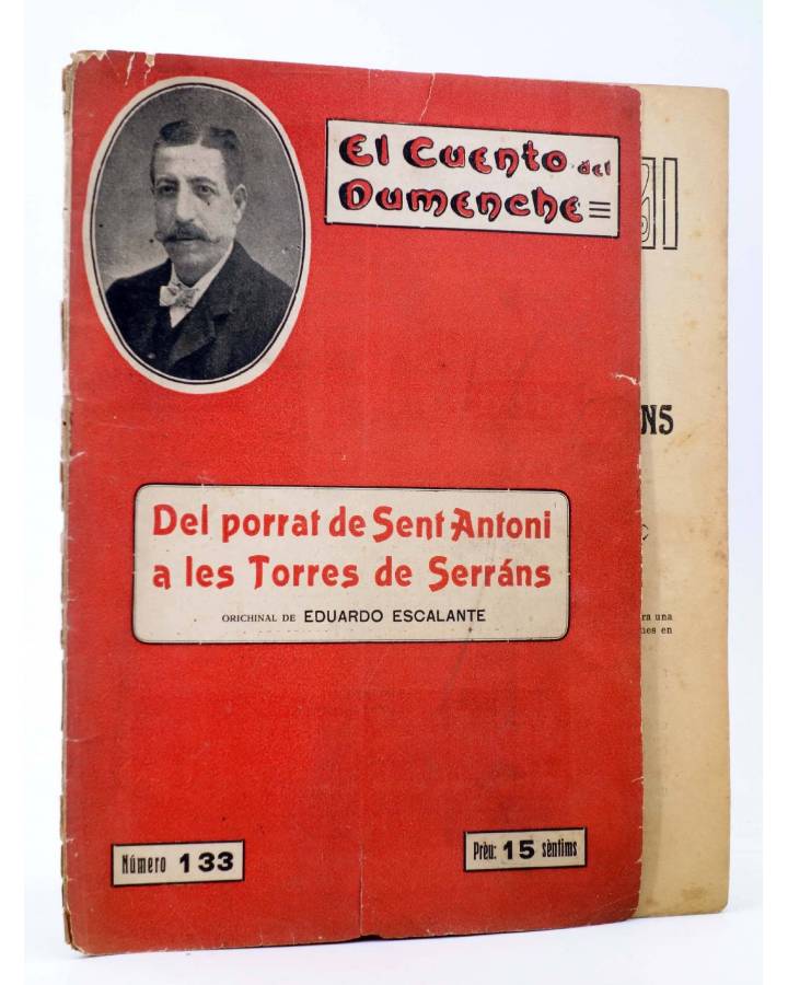 Cubierta de EL CUENTO DEL DUMENCHE 133. DEL PORRAT DE SENT ANTONIO A LES TORRES DE SERRÁNS II (E. Escalante) Carceller 1