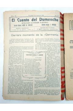 Muestra 1 de EL CUENTO DEL DUMENCHE 136. MIL DUROS Y TARTANETA I (Eduardo Escalante) Carceller 1916