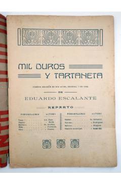 Muestra 2 de EL CUENTO DEL DUMENCHE 136. MIL DUROS Y TARTANETA I (Eduardo Escalante) Carceller 1916