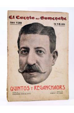 Cubierta de EL CUENTO DEL DUMENCHE 139. QUINTOS Y REGANCHAORS I (Eduardo Escalante) Carceller 1916