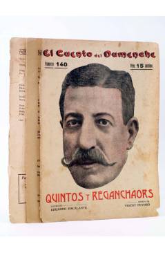 Cubierta de EL CUENTO DEL DUMENCHE 140. QUINTOS Y REGANCHAORS II (Eduardo Escalante) Carceller 1916
