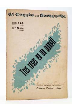 Cubierta de EL CUENTO DEL DUMENCHE 148. TRES ROSES EN UN POMELL (I) (Francisco Palanca Y Roca) Carceller 1916