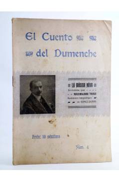 Cubierta de EL CUENTO DEL DUMENCHE 4. LA MÚSICA NÓVA (Maximiliano Tous) Valencia 1908