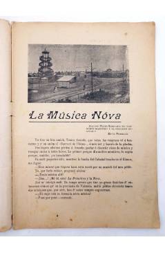 Muestra 2 de EL CUENTO DEL DUMENCHE 4. LA MÚSICA NÓVA (Maximiliano Tous) Valencia 1908