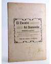 Contracubierta de EL CUENTO DEL DUMENCHE 5. LA CREU DEL DIABLE (Lluis Bernat) Valencia 1908
