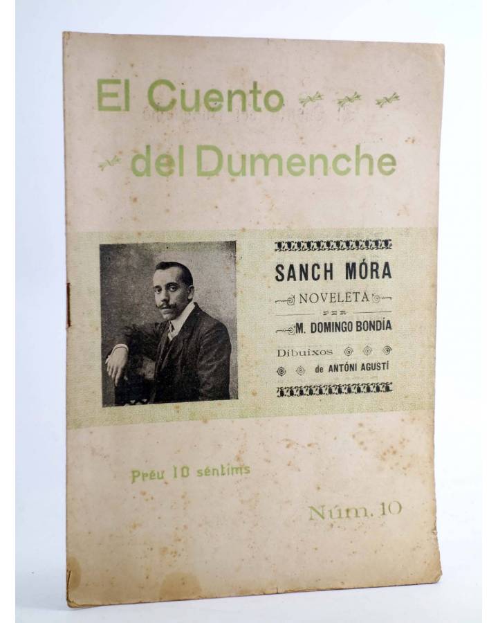 Cubierta de EL CUENTO DEL DUMENCHE 10. SANCH MORA (M. Domingo Bondía) Valencia 1908