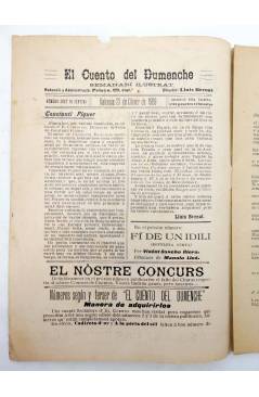 Muestra 1 de EL CUENTO DEL DUMENCHE 25. CAVALLERÍA RUSTICANA (Constantí Piquer) Valencia 1909