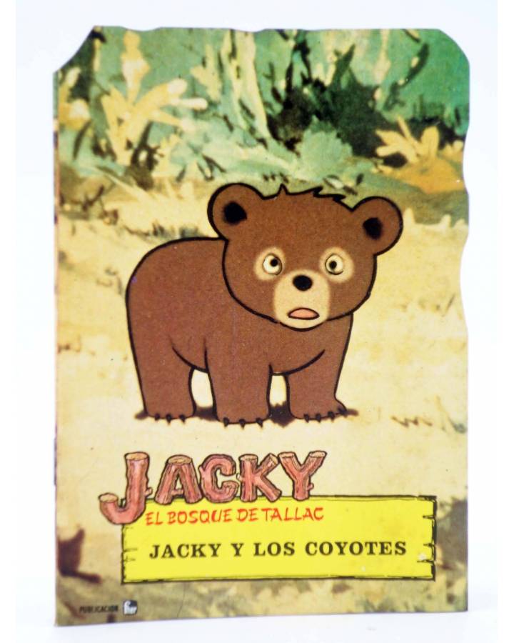 Cubierta de TROQUELADOS TV T.V. JACKY EL BOSQUE DE TALLAC 3. JACKY Y LOS COYOTES. Fher 1979
