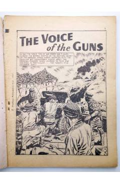 Muestra 2 de WAR PICTURE LIBRARY 79. THE VOICE OF THE GUNS (Sin Acreditar) Fleetway 1960