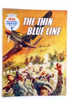 Cubierta de WAR PICTURE LIBRARY 96. THE THIN BLUE LINE (Sin Acreditar) Fleetway 1961