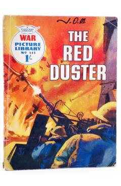 Cubierta de WAR PICTURE LIBRARY 111. THE RED DUSTER (Sin Acreditar) Fleetway 1961