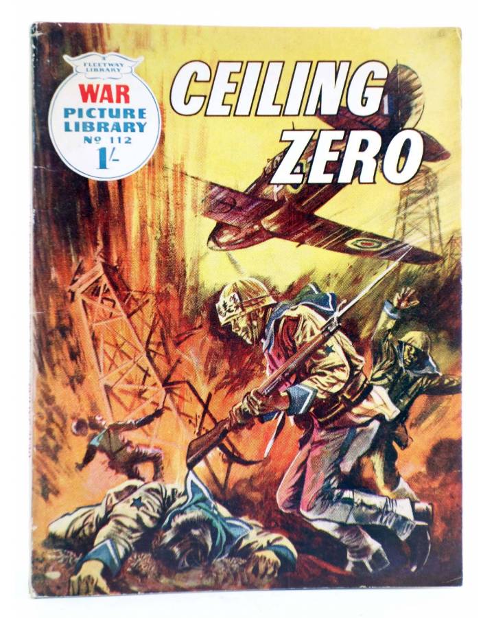 Cubierta de WAR PICTURE LIBRARY 112. CEILING ZERO (Sin Acreditar) Fleetway 1961