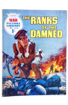Cubierta de WAR PICTURE LIBRARY 115. THE RANKS OF THE DAMNED (Sin Acreditar) Fleetway 1961