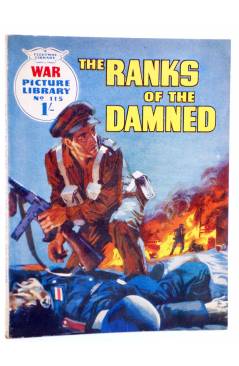 Cubierta de WAR PICTURE LIBRARY 115. THE RANKS OF THE DAMNED (Sin Acreditar) Fleetway 1961