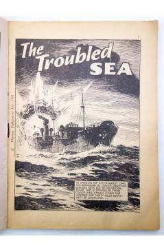 Muestra 1 de WAR PICTURE LIBRARY 117. THE TROUBLED SEA (Sin Acreditar) Fleetway 1961