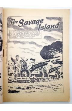 Muestra 1 de WAR PICTURE LIBRARY 122. THE SAVAGE ISLAND (Sin Acreditar) Fleetway 1961