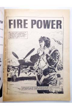 Muestra 1 de WAR PICTURE LIBRARY 129. FIRE POWER (Sin Acreditar) Fleetway 1962