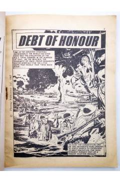 Muestra 1 de WAR PICTURE LIBRARY 130. DEBT OF HONOUR (Sin Acreditar) Fleetway 1962