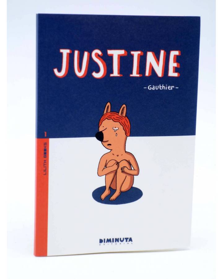 Cubierta de LILITH BOOKS 1. JUSTINE (ED. EN CATALÁN) (Gauthier) Diminuta 2014
