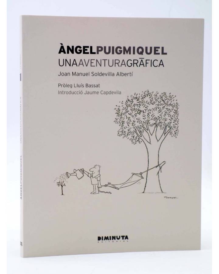 Cubierta de LA MEMORIA 2. ANGEL PUIGMIQUEL. UNA AVENTURA GRÁFICA (J.M. Soldevilla Albertí) Diminuta 2015