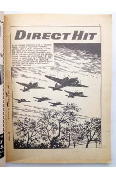 Muestra 1 de AIR ACE PICTURE LIBRARY 62. DIRECT HIT (Sin Acreditar) Fleetway 1961