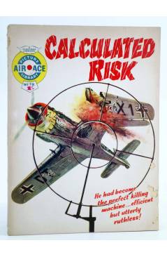 Cubierta de AIR ACE PICTURE LIBRARY 78. CALCULATED RISK (Sin Acreditar) Fleetway 1961