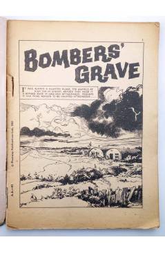 Muestra 1 de AIR ACE PICTURE LIBRARY 81. BOMBERS' GRAVE (Sin Acreditar) Fleetway 1961