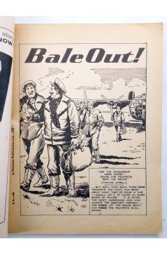 Muestra 1 de AIR ACE PICTURE LIBRARY 86. BALE OUT! (Sin Acreditar) Fleetway 1962