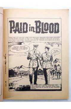 Muestra 1 de AIR ACE PICTURE LIBRARY 88. PAID IN BLOOD (Sin Acreditar) Fleetway 1962