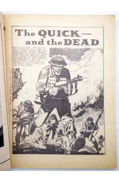 Muestra 1 de BATTLE PICTURE LIBRARY 14. THE QUICK AND THE DEAD (Sin Acreditar) Fleetway 1961